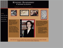 Tablet Screenshot of kinneyeconomics.com